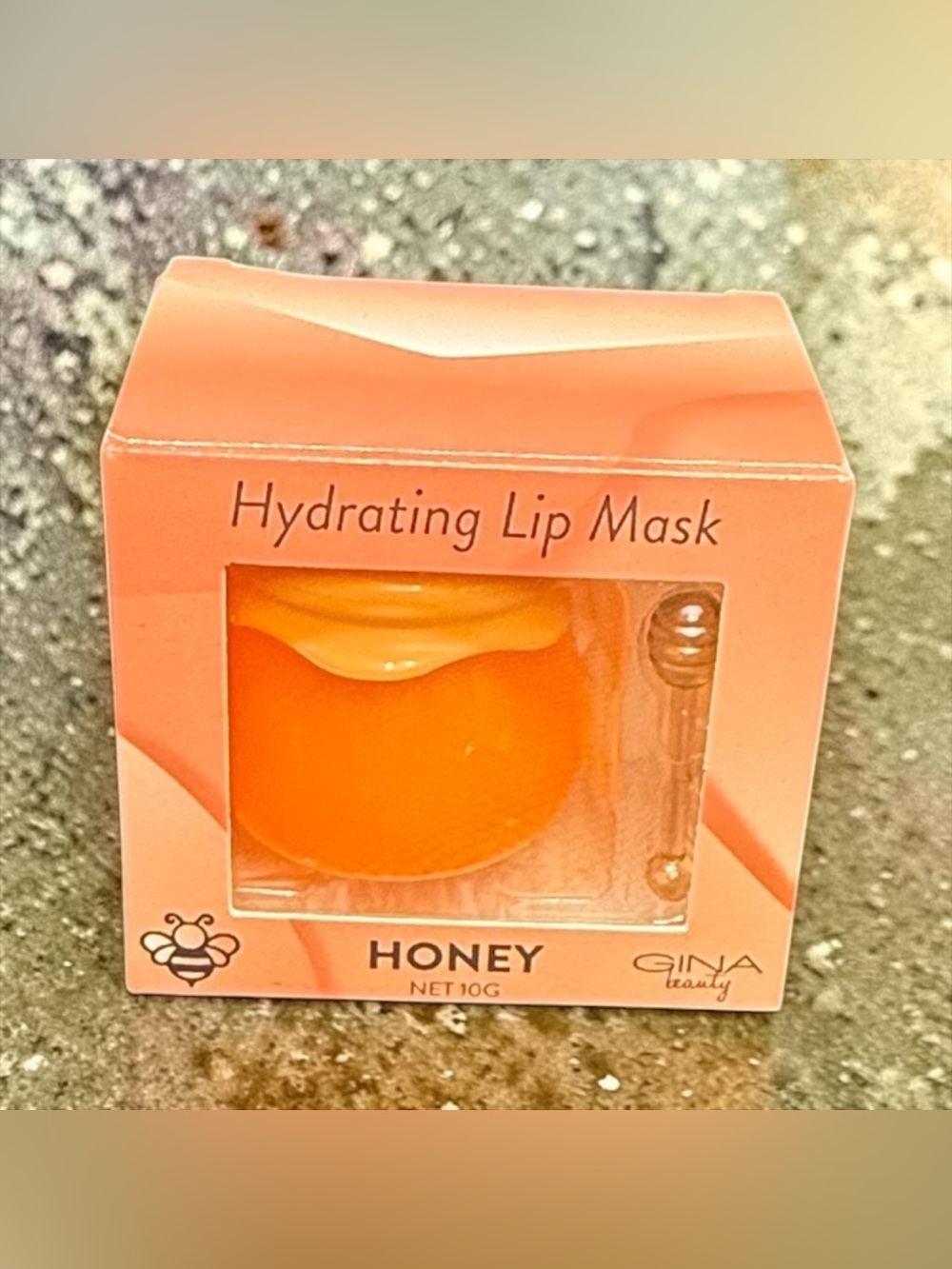 🏷️‼️5/$25🏷️‼️🍯GINA BEAUTY🍯Hydrating Lip Mask in Honey/NIB